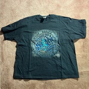 Vintage Subway Series 2000‎ World Series Mets Vs. Yankees TShirt 2XL